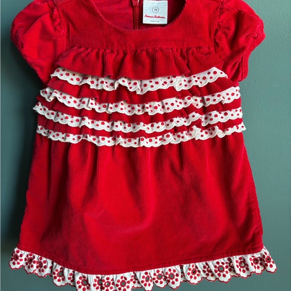 Hanna Andersson Other - Hanna Andersson Red Corduroy Dress